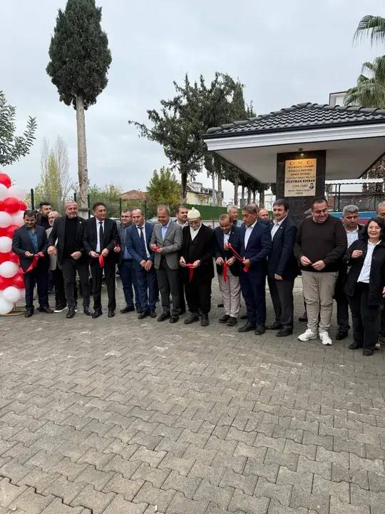 Döşemealtı'nda Muhtardan Yeniköy İlköğretim Okulu’na Arıtmalı Çeşme 1